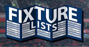 Fixtures to the end of the season now online