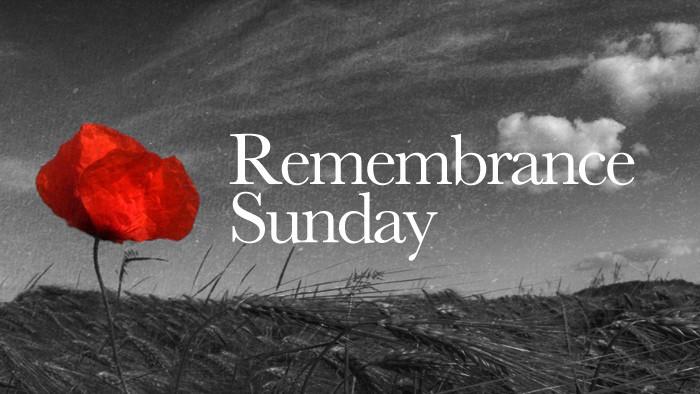 Remembrance Sunday this weekend