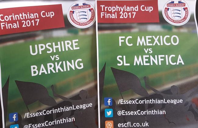 CUP FINAL PREVIEWS: Corinthian and Trophyland Cup