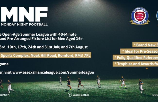 Invitation for Corinthian clubs to compete in EAL Summer League