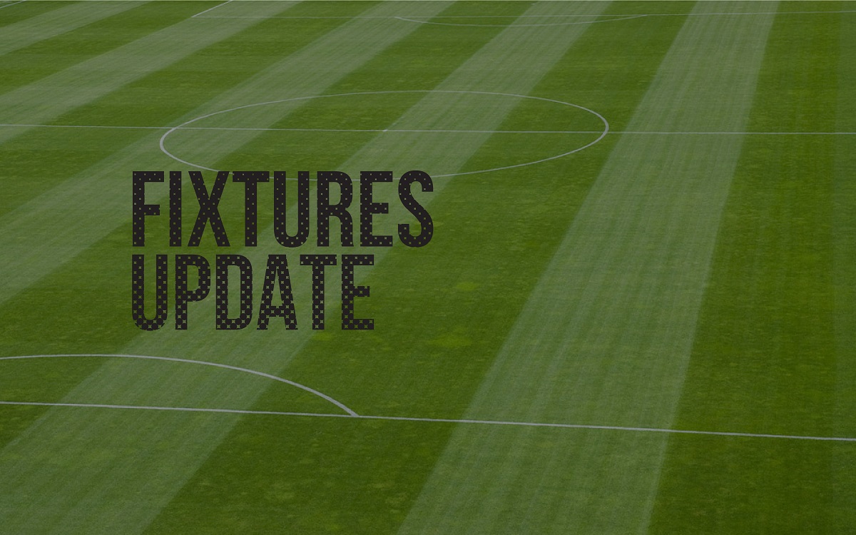 Fixtures for early October now released