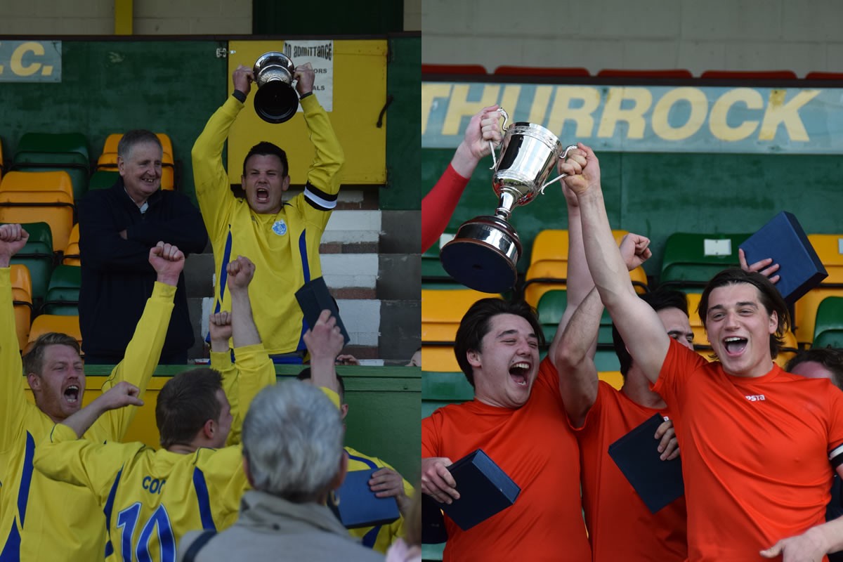 Barking & SL Menfica upset the odds in cup final wins