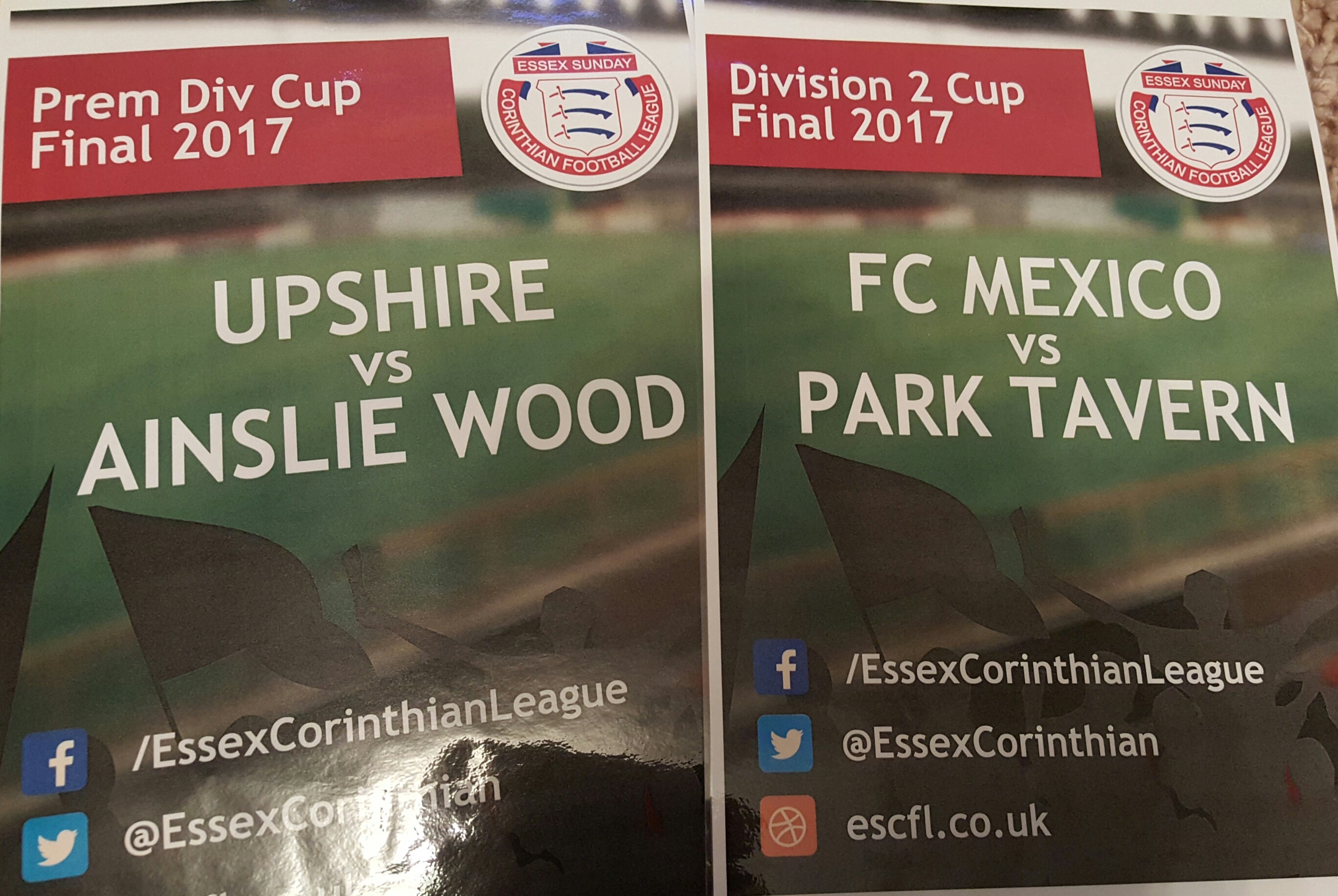CUP FINAL PREVIEWS: Premier Division Cup and Division 2 Cup finals