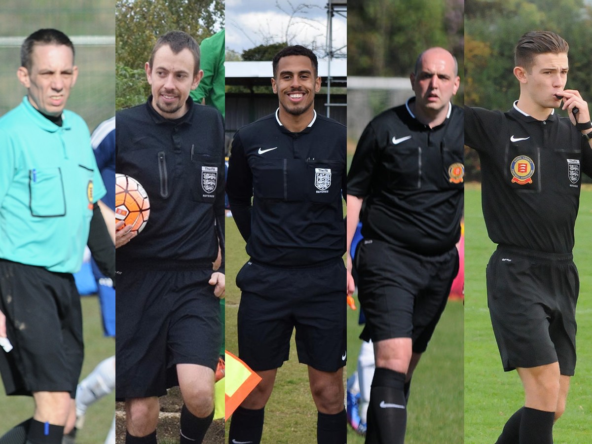 Five Corinthian referees selected for county cup final appointments