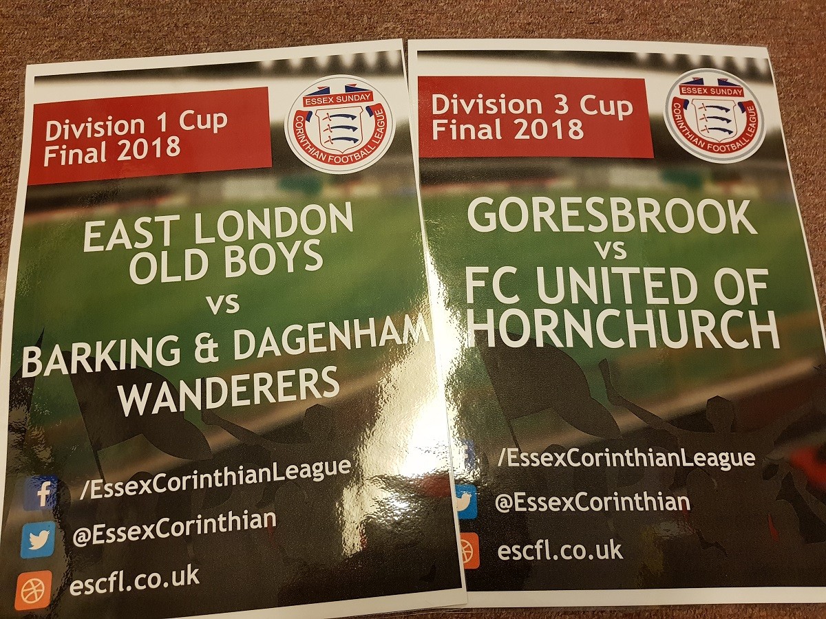 CUP FINAL PREVIEWS: Division 1 Cup and Division 3 Cup finals