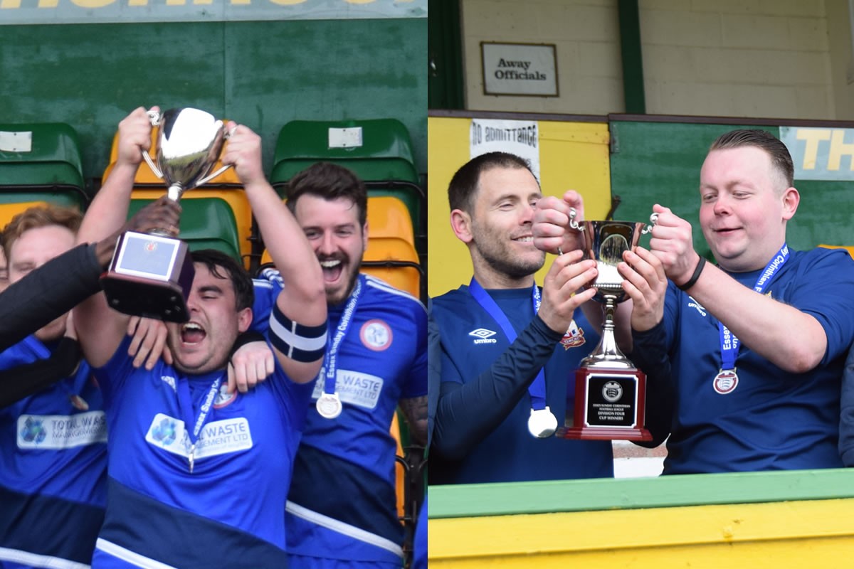 Romford Elite and Thames Ironworks clinch cup final glory