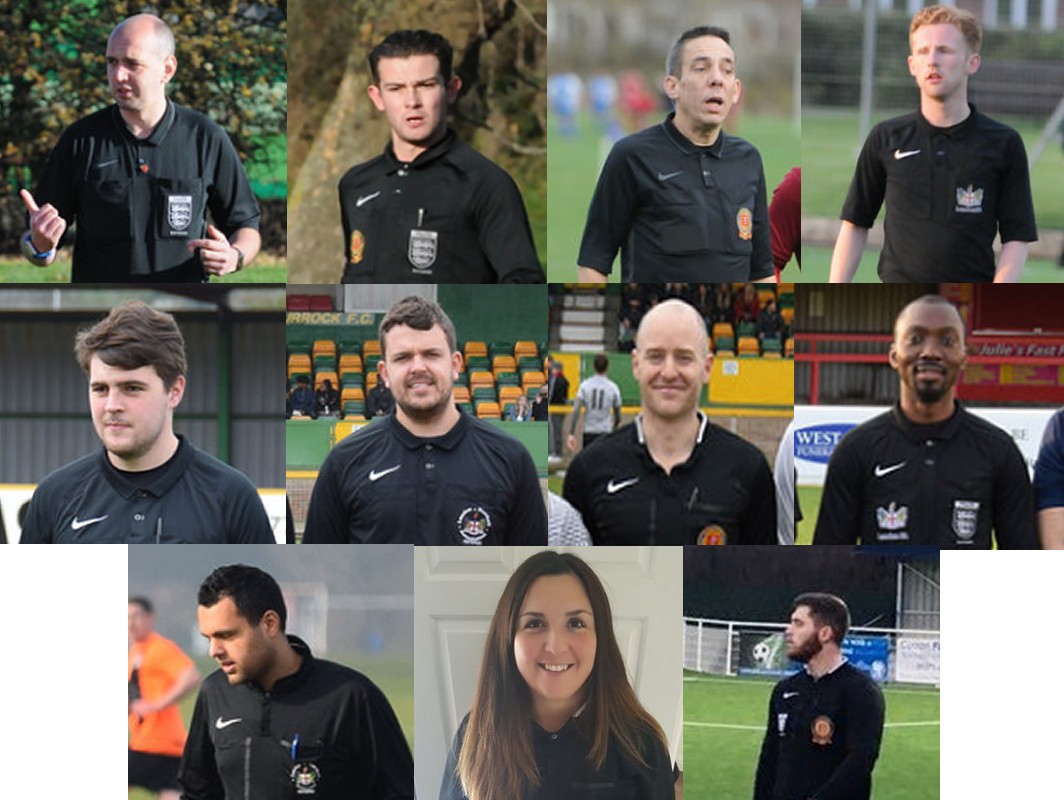 Corinthian referees receive prestigious county cup final appointments