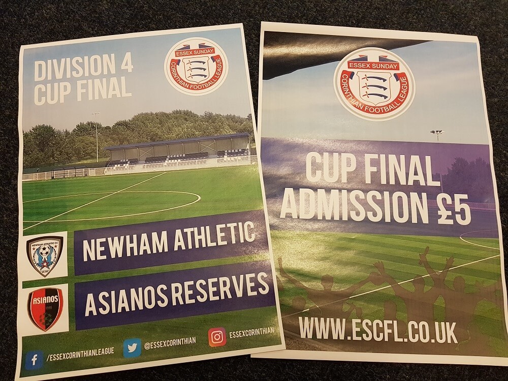 CUP FINAL PREVIEW: Newham Athletic take on Asianos in Division 4 Cup Final
