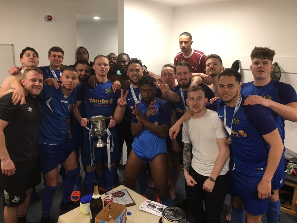 Royal Albert win the Essex Sunday Junior Trophy to become county champions