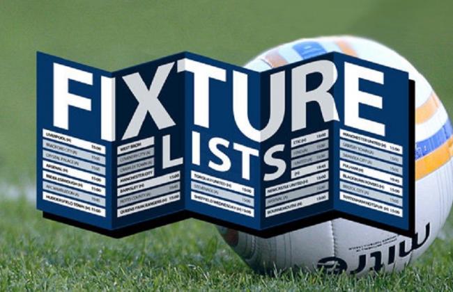 New October and November fixtures published