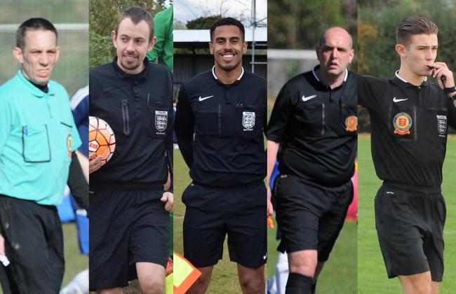 Five Corinthian referees selected for county cup final appointments