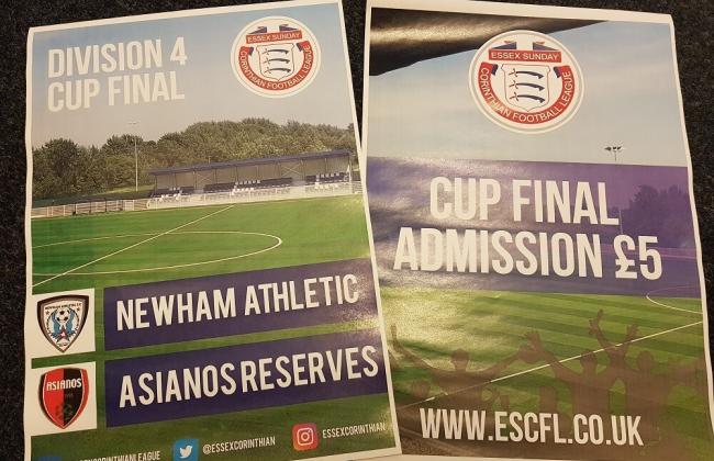 CUP FINAL PREVIEW: Newham Athletic take on Asianos in Division 4 Cup Final